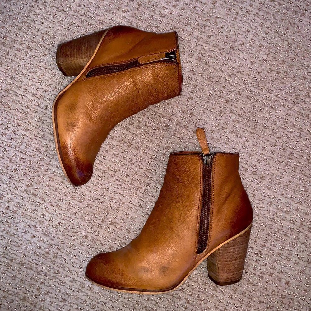 Nordstrom BP Leather Ankle Boots